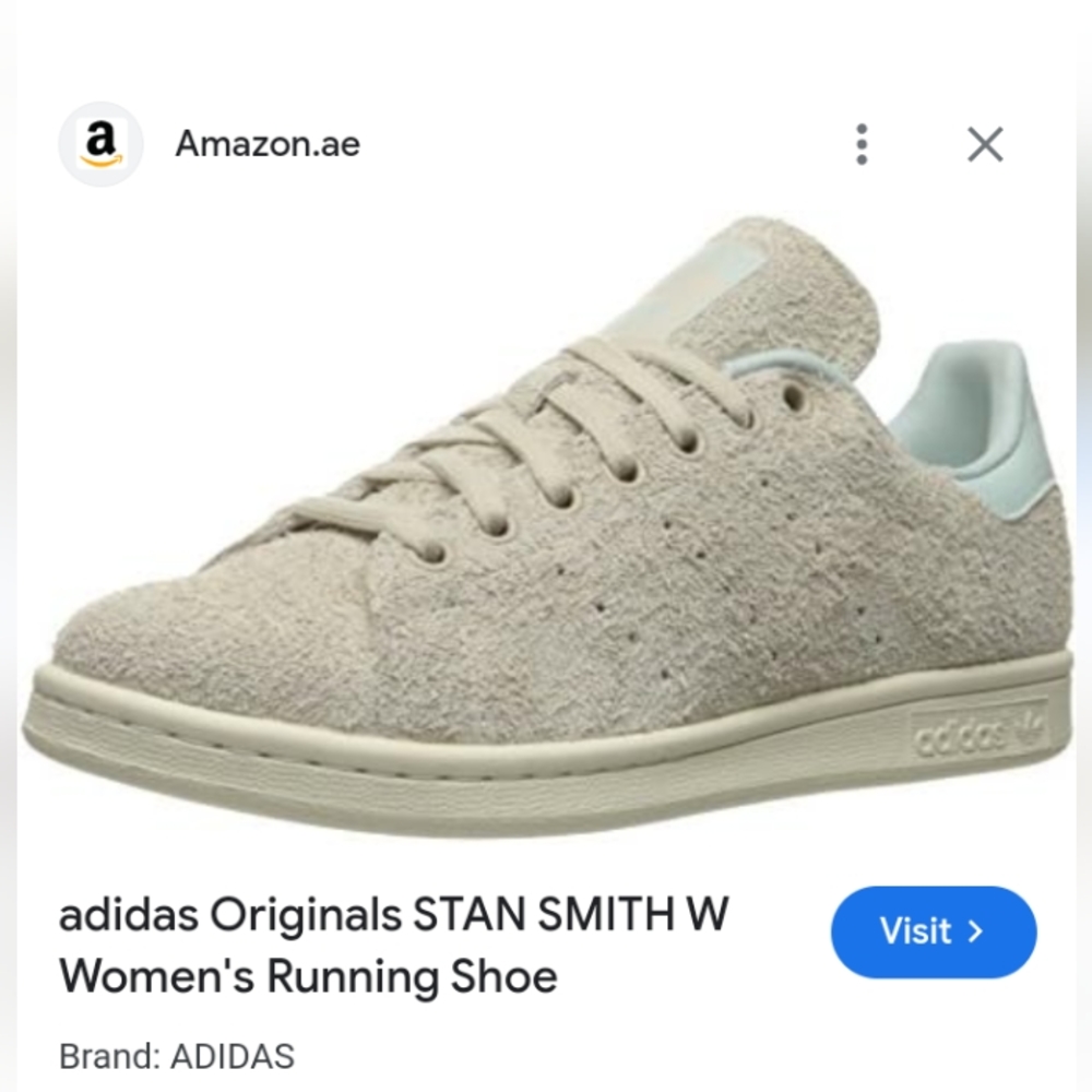 Adidas Stan Smith Suede Sneaker size 9 NWT